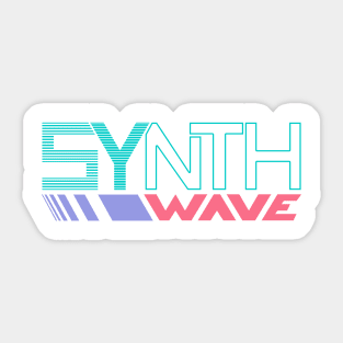 DX Synthwave Sticker